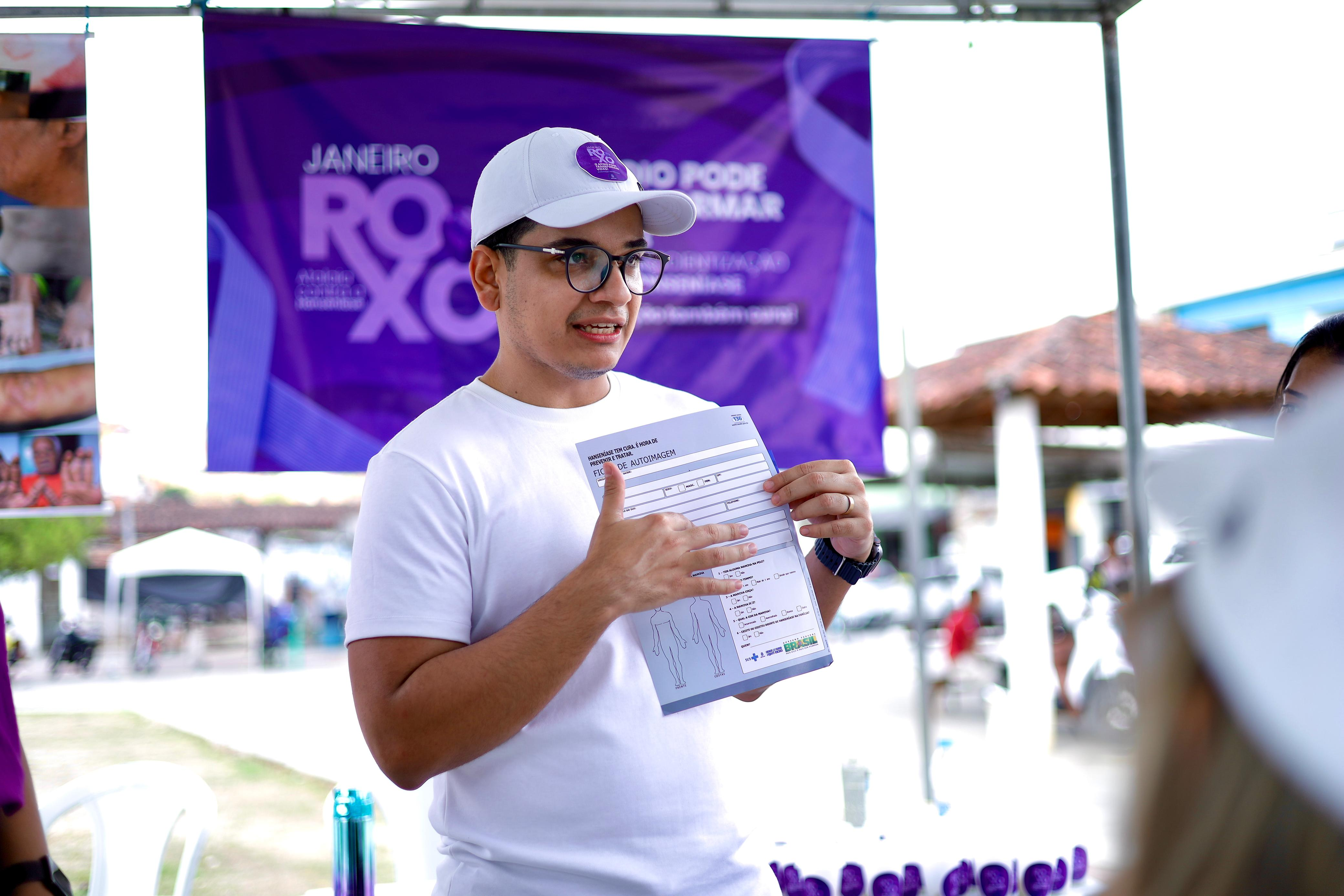 Prefeitura de Atalaia promove ação Educativa sobre Hanseníase no Janeiro Roxo: conscientização e prevenção nas ruas da cidade